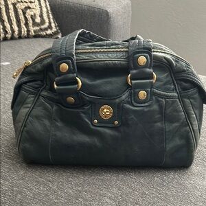 Marc Jacob’s Green/Blue Leather Handbag